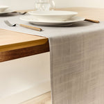 Tischläufer Belum Liso Grau 45 x 140 cm