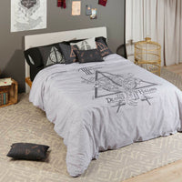 Bettdeckenbezug Harry Potter Deathly Hallows Legend Einzelmatratze (Restauriert B)