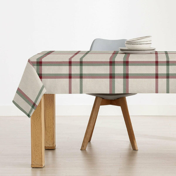 Fleckenabweisende geharzte Tischdecke Belum Christmas Bunt 100 x 180 cm