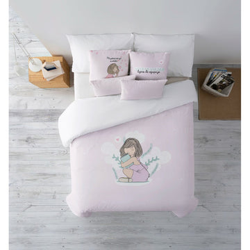 Bettdeckenbezug Kids&Cotton Leer Bunt 240 x 220 cm