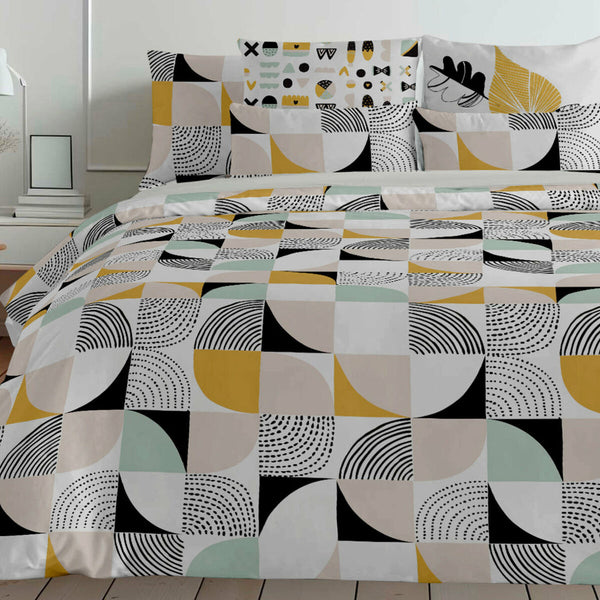 Bettdeckenbezug Kids&Cotton Anna Bunt 260 x 240 cm