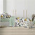 Bettdeckenbezug Kids&Cotton Anna Bunt 260 x 240 cm