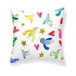 Kissenbezug Decolores Ocells Bunt 175 Fäden 65 x 65 cm