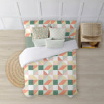 Bettdeckenbezug Decolores Chloe 4 Bunt 175 Fäden 200 x 200 cm Flaschenhals-Verschluss