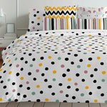 Bettdeckenbezug Decolores Cuzco Bunt 175 Fäden 200 x 200 cm Flaschenhals-Verschluss