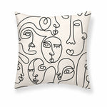 Kissenbezug Decolores Nantes Bunt 50 x 50 cm