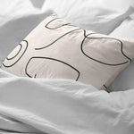 Kissenbezug Decolores Liso Burgunderrot 175 Fäden 65 x 65 cm