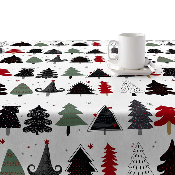 Fleckenabweisende geharzte Tischdecke Belum Merry Christmas Bunt 100 x 150 cm