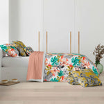 Bettdeckenbezug Decolores Angeles Bunt 175 Fäden 240 x 220 cm Flaschenhals-Verschluss