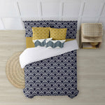 Bettdeckenbezug Decolores Toulouse Bunt 175 Fäden 200 x 200 cm Flaschenhals-Verschluss