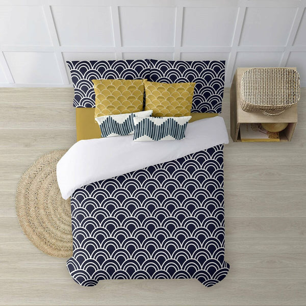 Bettdeckenbezug Decolores Toulouse Bunt 175 Fäden 200 x 200 cm Flaschenhals-Verschluss