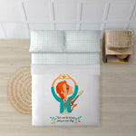 Bettwäsche-Set Decolores Heroes Bunt