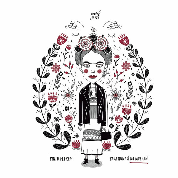 Bettwäsche-Set Decolores Pinto Frida de Mundopiruuu Bunt