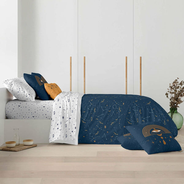 Bettdeckenbezug Decolores Camden Bunt 175 Fäden 140 x 200 cm Flaschenhals-Verschluss