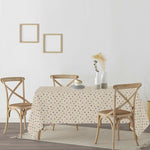 Fleckenabweisende Tischdecke Belum 0119-19 Beige Bunt 180 x 250 cm Punkte XL