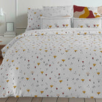 Bettdeckenbezug Decolores Campinas Bunt 175 Fäden 220 x 220 cm