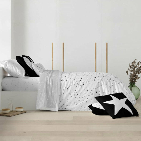 Bettdeckenbezug Decolores Constelaciones Bunt 175 Fäden 140 x 200 cm