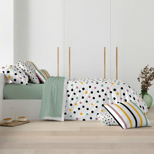 Bettdeckenbezug Decolores Cuzco Bunt 175 Fäden 200 x 200 cm