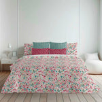 Bettdeckenbezug Decolores Loni Bunt 175 Fäden 200 x 200 cm