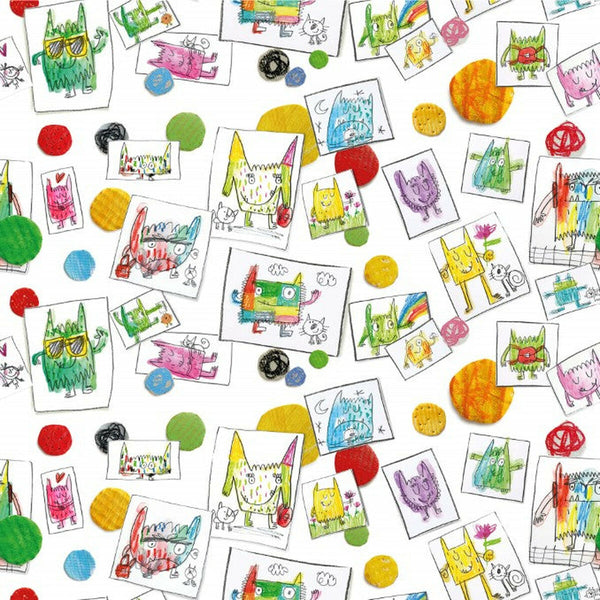 Bettdeckenbezug Decolores Indiana Bunt 175 Fäden 220 x 220 cm