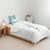 Bettdeckenbezug Kids&Cotton Huali Big Blau Weiß 180 x 220 cm