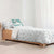 Bettdeckenbezug Kids&Cotton Huali Small Blau Weiß 180 x 220 cm