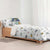 Bettdeckenbezug Kids&Cotton Italo Small Weiß 180 x 220 cm