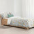 Bettdeckenbezug Kids&Cotton Jeddah Small Weiß Minze 180 x 220 cm