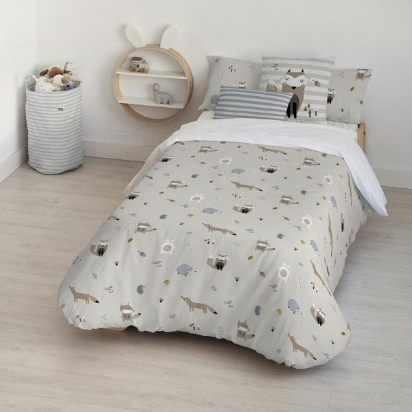 Bettdeckenbezug Kids&Cotton Kenai Small Beige 180 x 220 cm