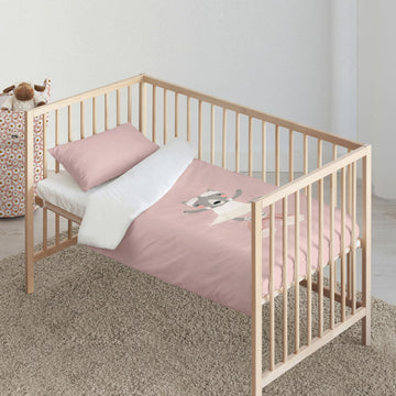 Bettdeckenbezug Kids&Cotton Lavi Big Rosa 115 x 145 cm