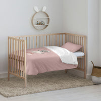 Bettdeckenbezug Kids&Cotton Lavi Big Rosa 115 x 145 cm