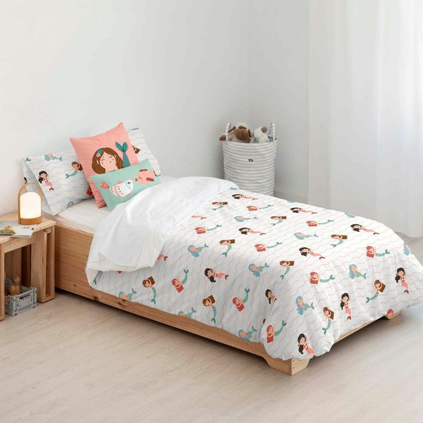 Bettdeckenbezug Kids&Cotton Mosi Small Rosa 180 x 220 cm
