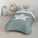 Bettdeckenbezug Kids&Cotton Nadir Blau 180 x 220 cm