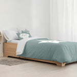 Bettdeckenbezug Kids&Cotton Nadir Blau 180 x 220 cm