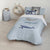 Bettdeckenbezug Kids&Cotton Tabor Big Blau 155 x 220 cm