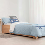 Bettdeckenbezug Kids&Cotton Tabor Big Blau 155 x 220 cm