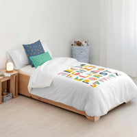 Bettdeckenbezug Kids&Cotton Urko Big Bunt 180 x 220 cm