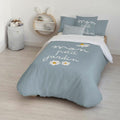 Bettdeckenbezug Kids&Cotton Xalo Big Blau 180 x 220 cm