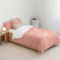Bettdeckenbezug Kids&Cotton Xalo Big Rosa 180 x 220 cm