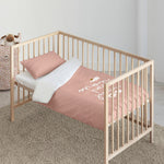 Bettdeckenbezug Kids&Cotton Xalo Big Rosa 115 x 145 cm