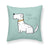 Kissenbezug Kids&Cotton Huali A Blau 50 x 50 cm