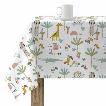 Fleckenabweisende Tischdecke Belum Jeddah Bunt 300 x 150 cm