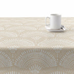 Fleckenabweisende geharzte Tischdecke Belum 0120-210 Bunt 150 x 150 cm