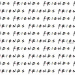 Fleckenabweisende Tischdecke Belum Friends White Bunt 300 x 150 cm