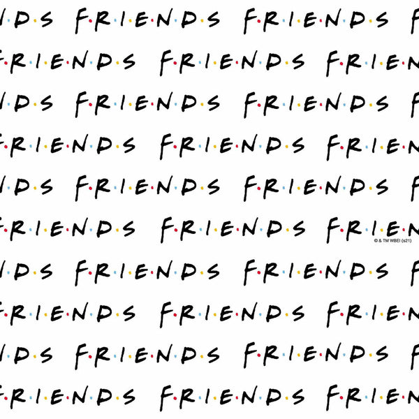 Fleckenabweisende Tischdecke Belum Friends White Bunt 300 x 150 cm