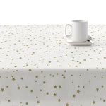 Fleckenabweisende geharzte Tischdecke Belum Stars Gold 300 x 140 cm