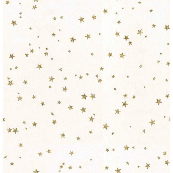 Fleckenabweisende geharzte Tischdecke Belum Stars Gold 300 x 140 cm