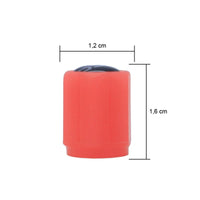 Stöpselset OCC Motorsport OCCLEV001 4 Stück Fluoreszierend Rot