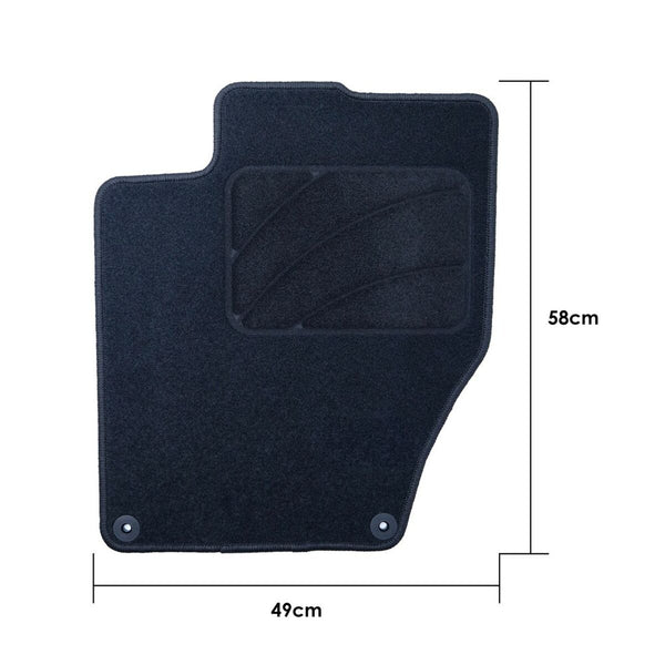 Auto-Fußmatten-Set OCC Motorsport OCCCT0030 Citroen Ds4 5 Stücke