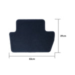 Auto-Fußmatten-Set OCC Motorsport OCCCT0030 Citroen Ds4 5 Stücke